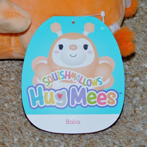 2022 Kellytoy Squishmallows Hug Mees 10" Balia Butterfly Easter Plush Brand New - Picture 3 of 4